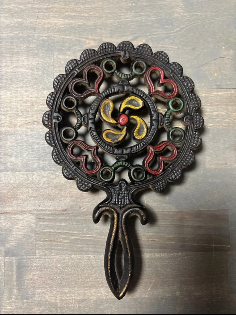 Vintage Cast iron Trivet